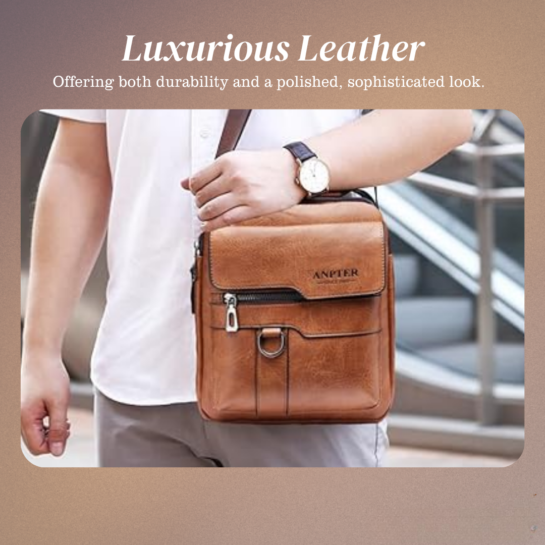 Andrew - Sac à bandoulière Messenger élégant avec utilité moderne