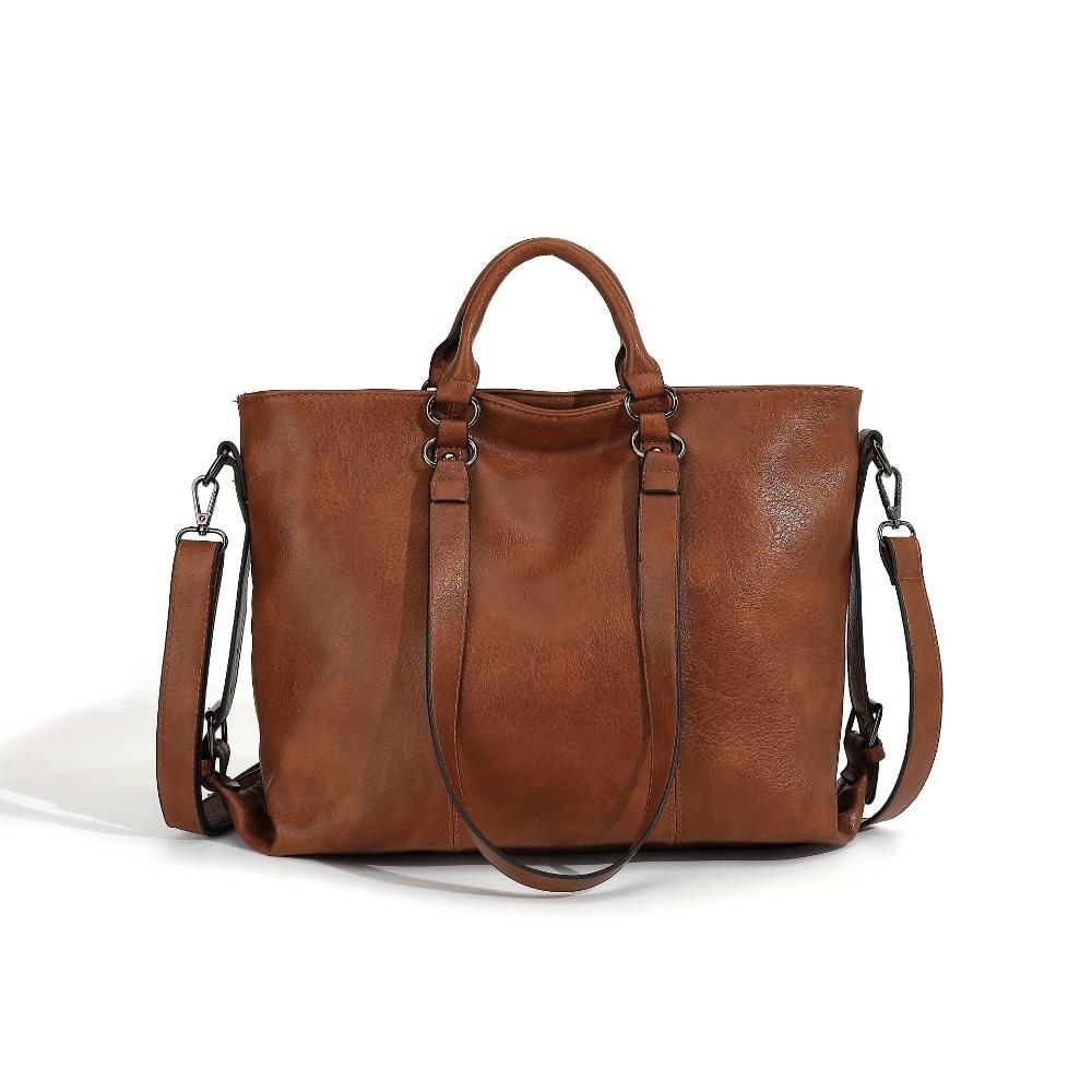 Élégance Classique de Charlotte | Sac Cabas Vintage (ACHETEZ 1 OBTENEZ 1 GRATUIT)