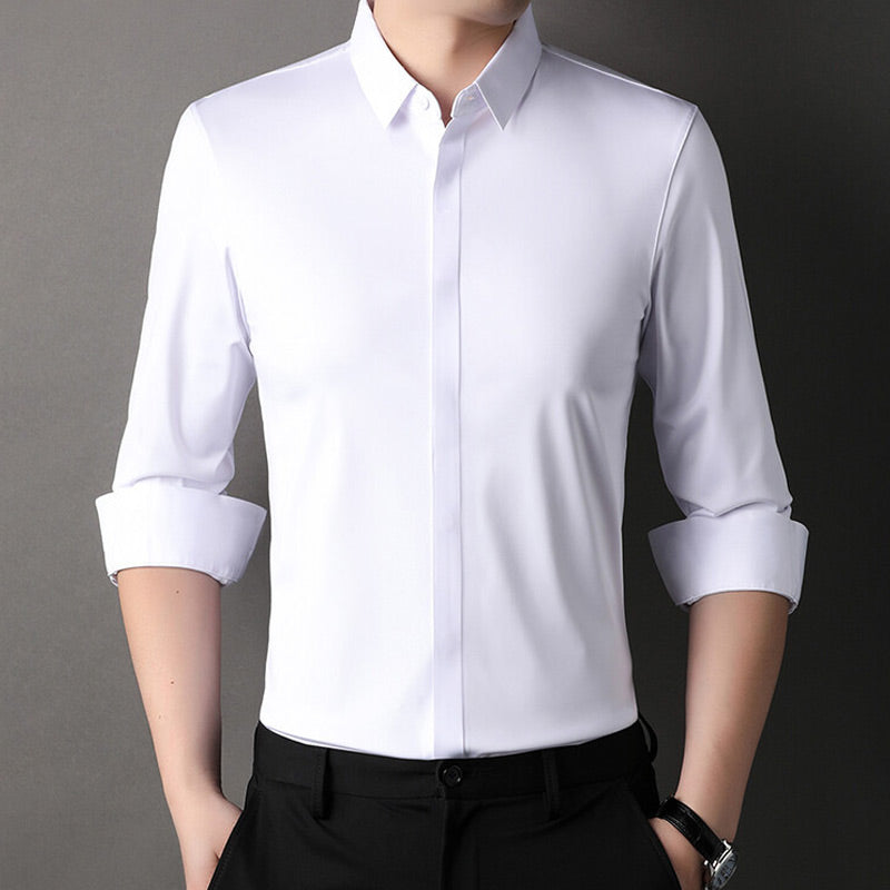 Chemise Extensible Anti-Rides
