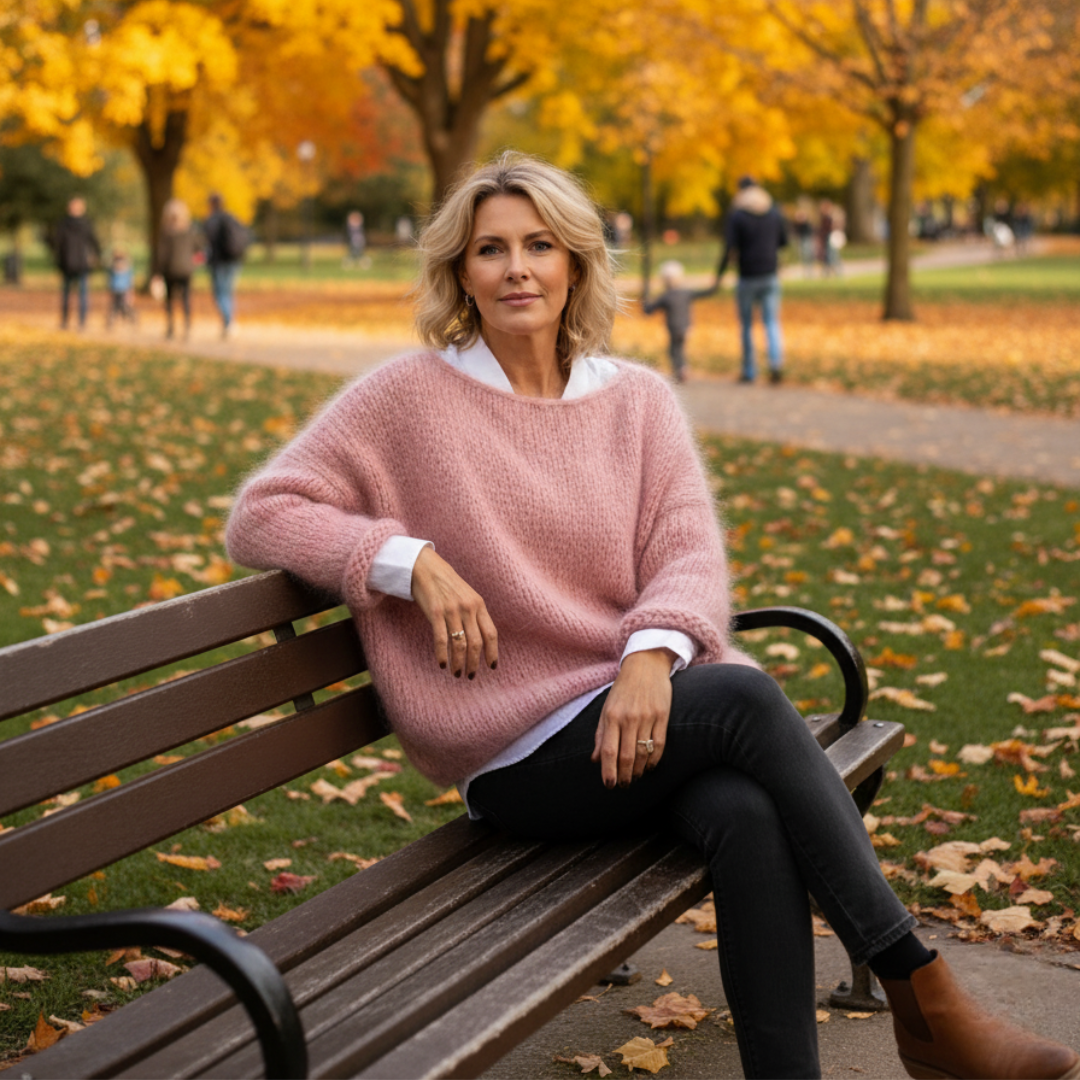 Sofia™ - Pull en Tricot Intemporel avec Aspect Doux