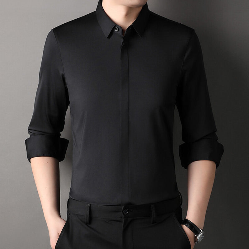 Chemise Extensible Anti-Rides