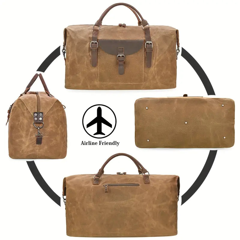 Stephen - Sac de Voyage en Cuir pour le Week-end
