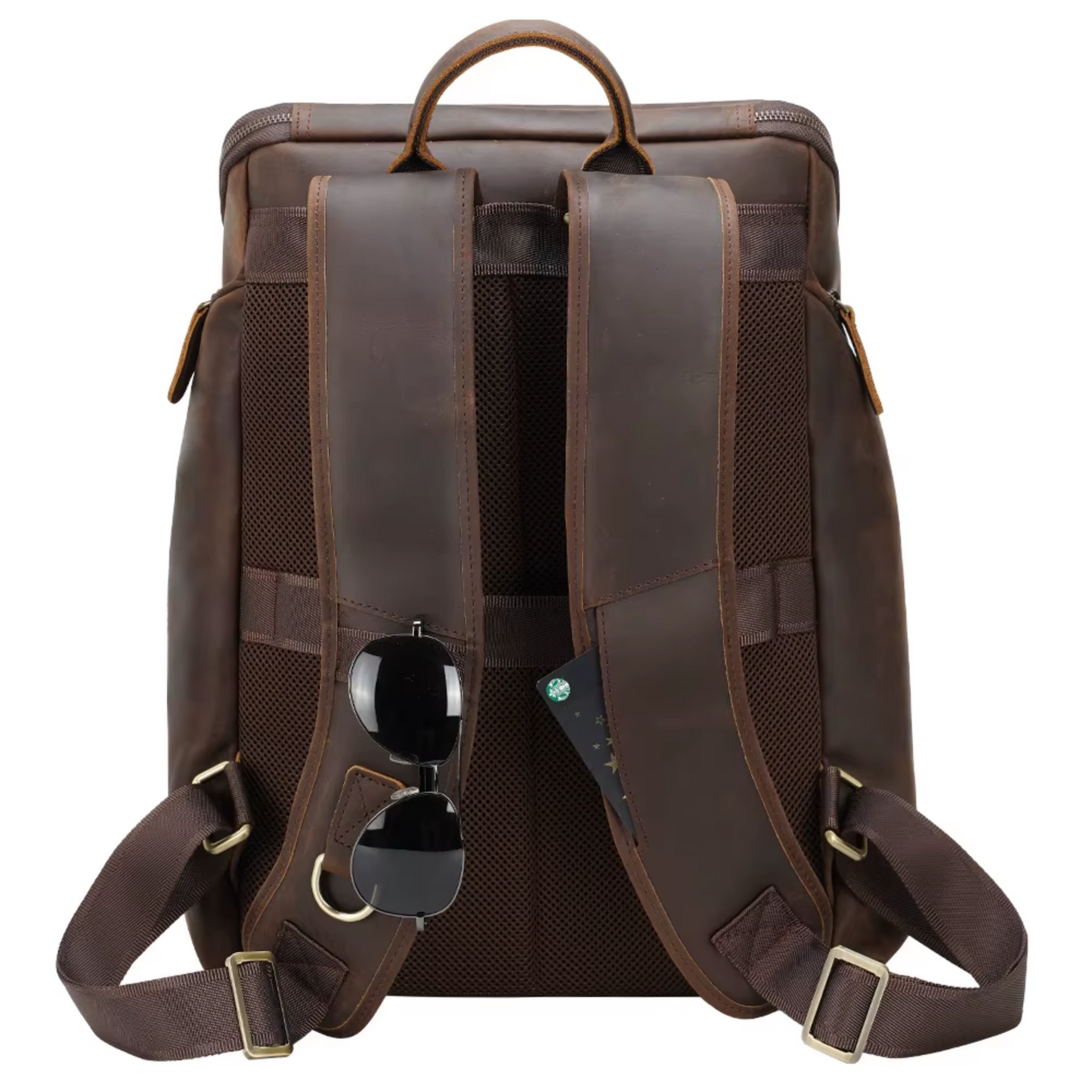 Nicholas - Sac à dos en cuir vintage pour hommes