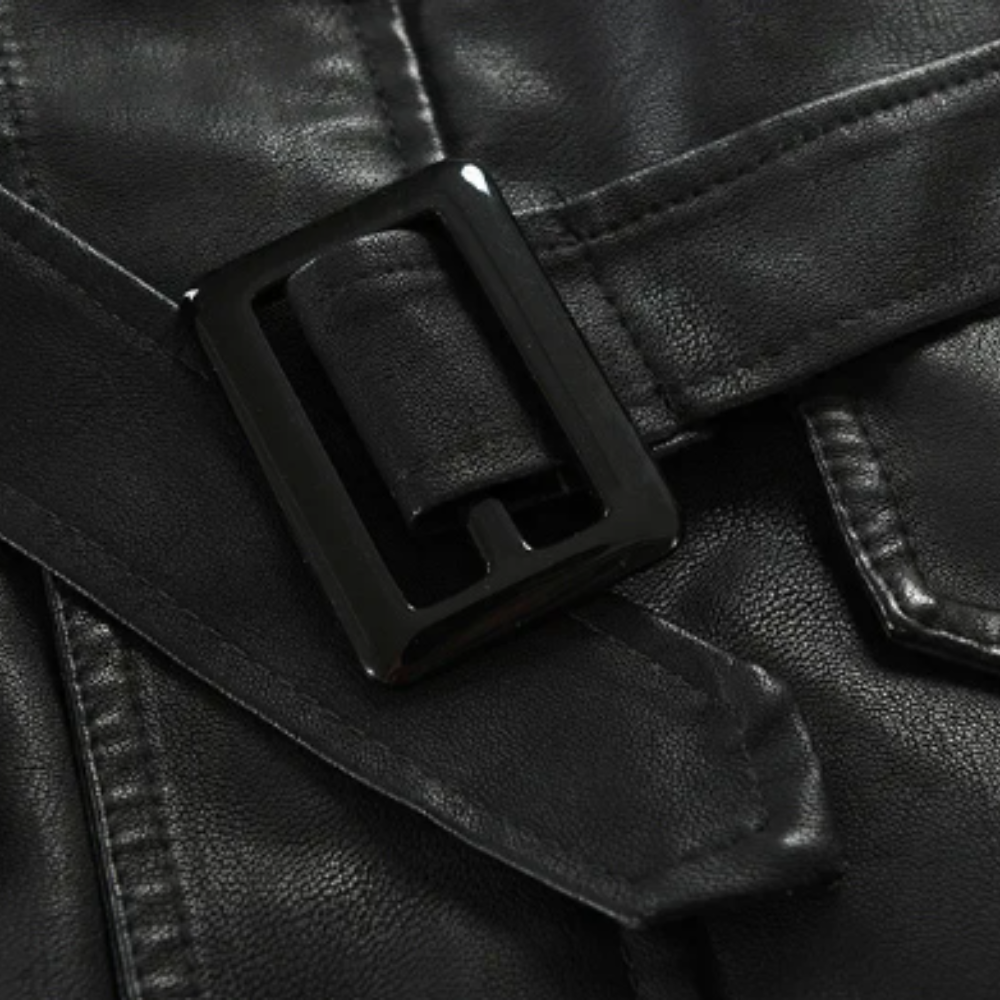 Léa | Veste de Biker Élégante
