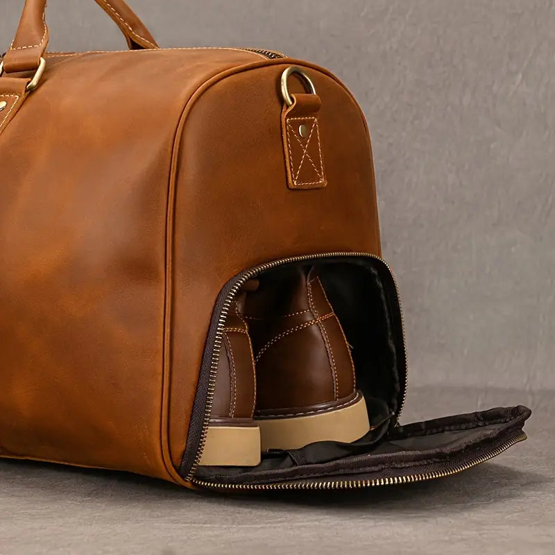 Joseph - Sac de Voyage en Cuir Grande Capacité