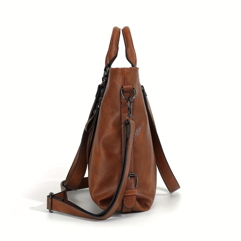 Élégance Classique de Charlotte | Sac Cabas Vintage (ACHETEZ 1 OBTENEZ 1 GRATUIT)