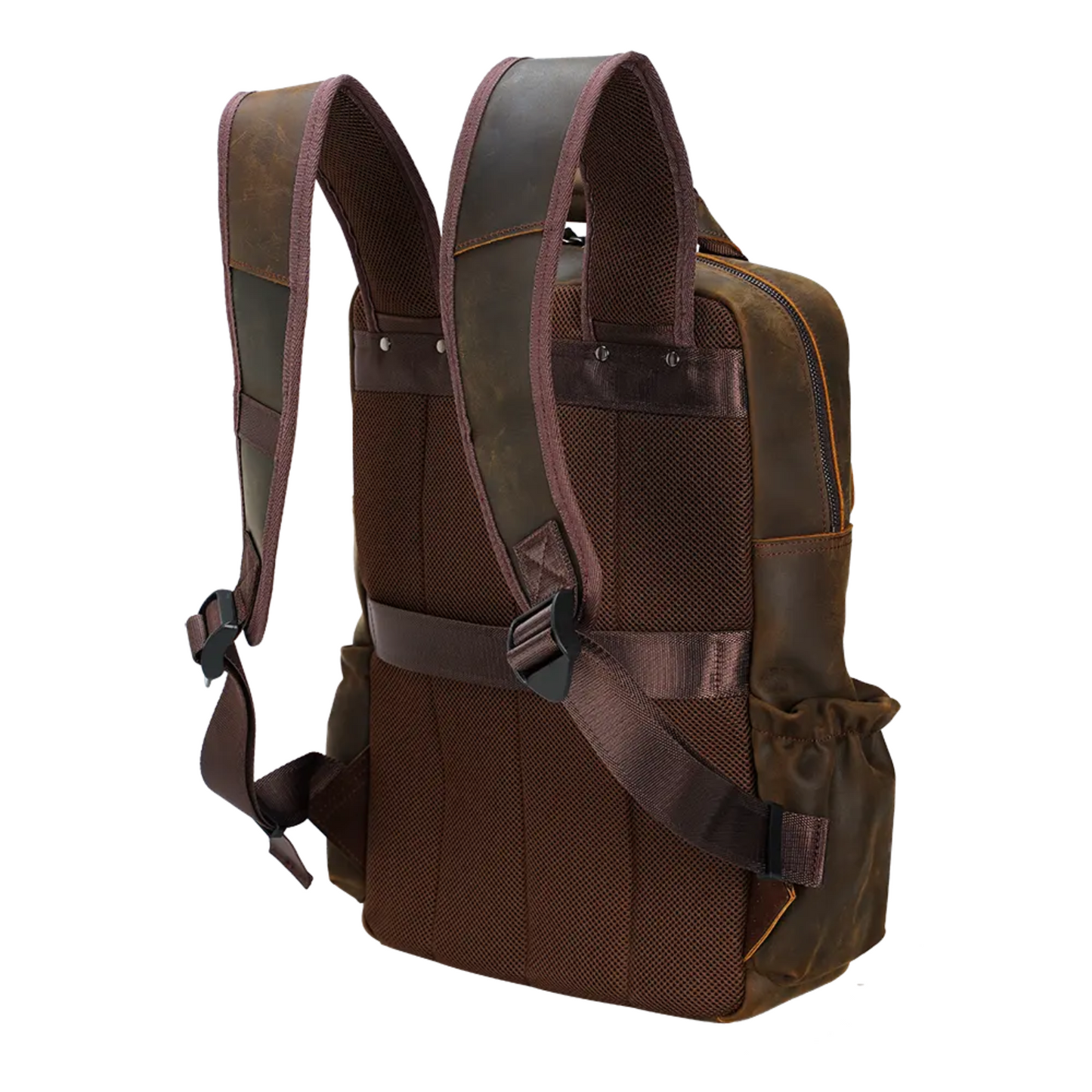 Kevin - Sac à dos pour ordinateur portable en cuir de cheval