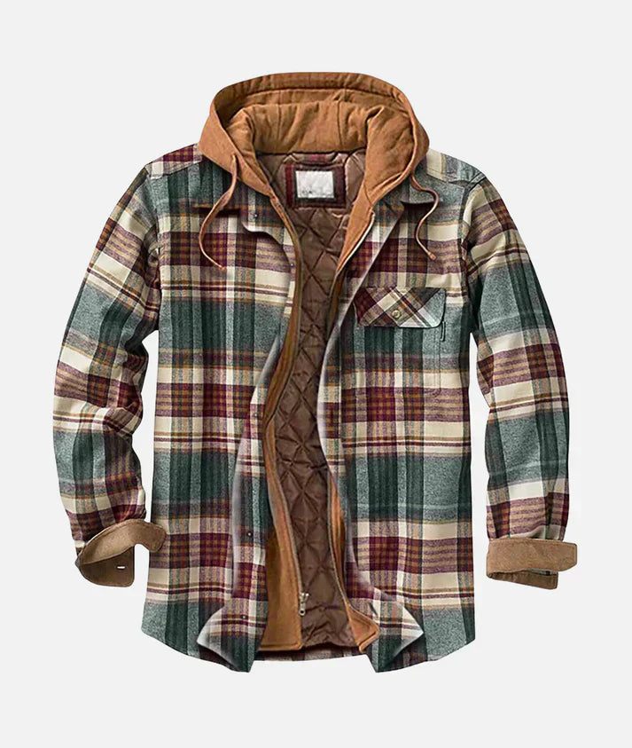 Marvaux™ | Veste à carreaux patchwork