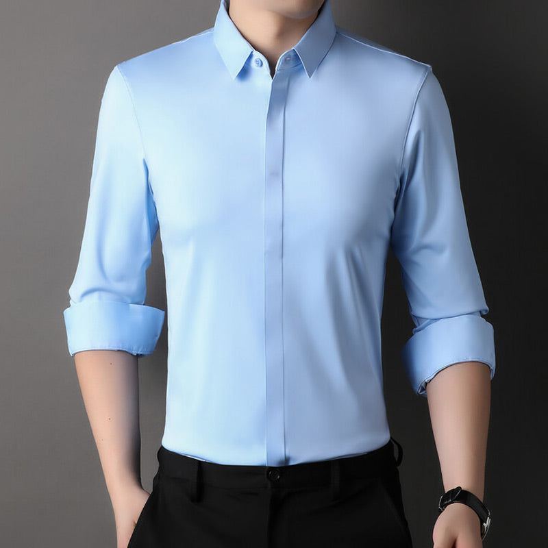 Chemise Extensible Anti-Rides