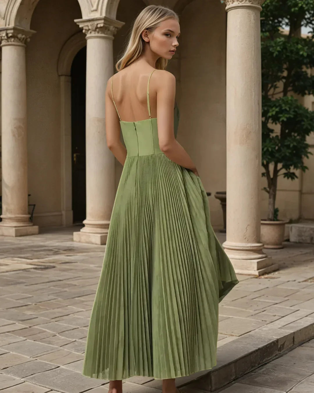 Robe Olivia – Élégance moderne avec dos nu