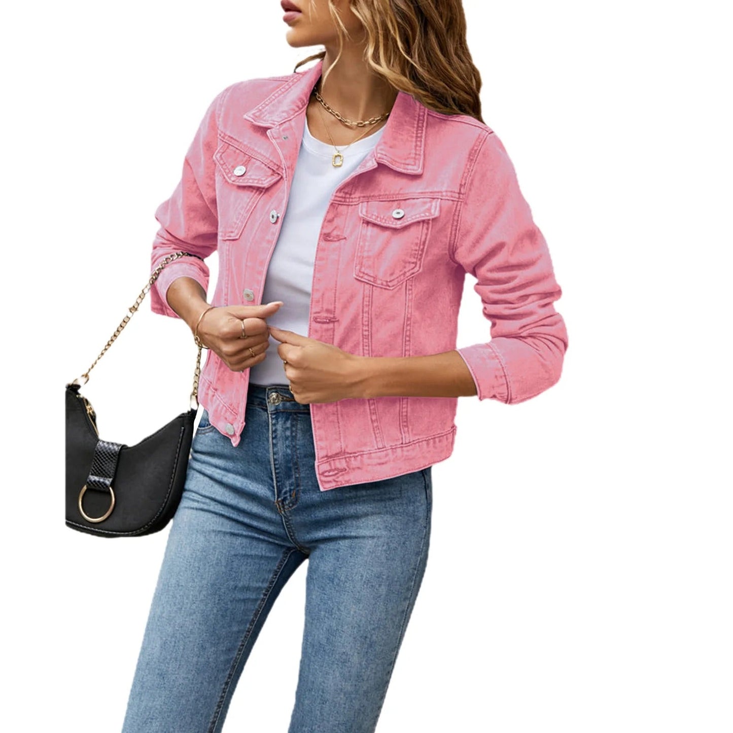 Sof™ | Veste en Denim Décontractée Élégante