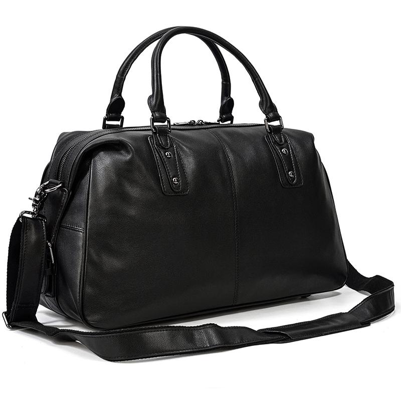 Justin - Sac de Voyage en Cuir de Vache Souple