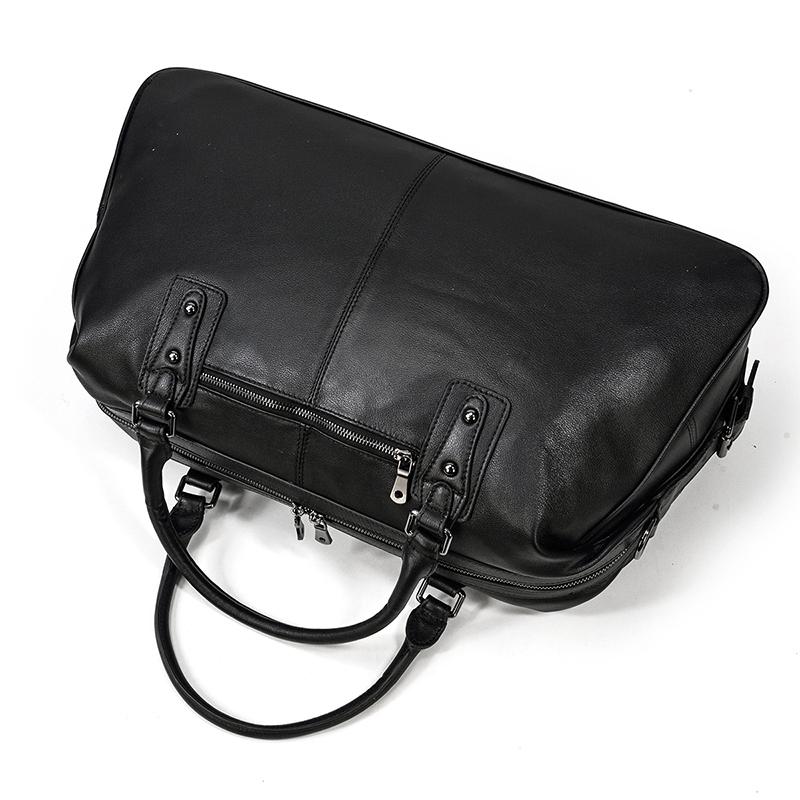 Justin - Sac de Voyage en Cuir de Vache Souple