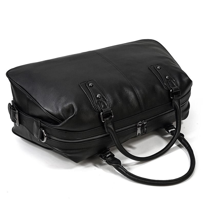 Justin - Sac de Voyage en Cuir de Vache Souple