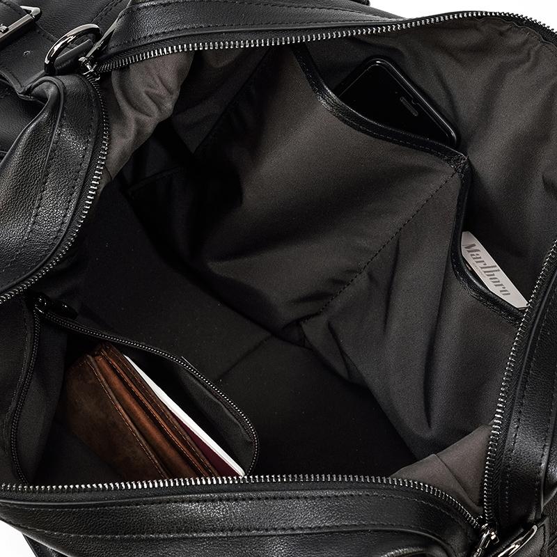 Justin - Sac de Voyage en Cuir de Vache Souple
