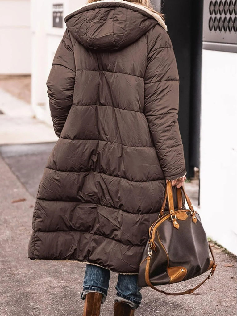 Reversible Long Coat Avery