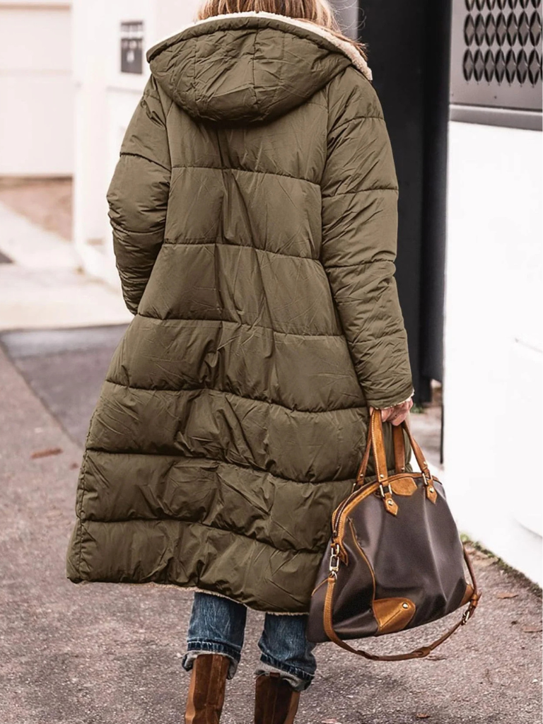 Reversible Long Coat Avery