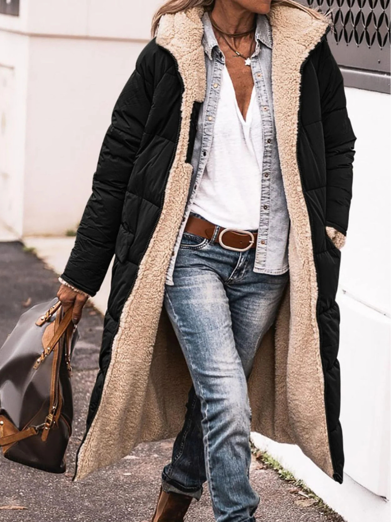 Reversible Long Coat Avery