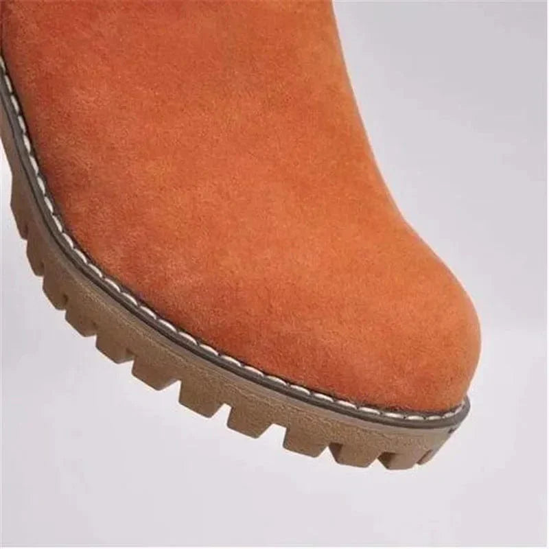 La Maison Élise® | Mi-Mollet en Laine Bottes