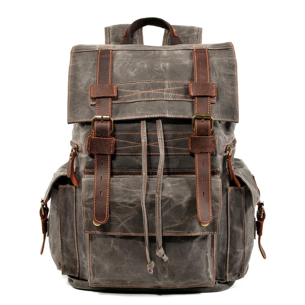 Brian - Sac à dos en toile grande capacité