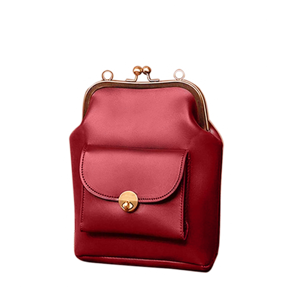 Sac Vintage à Fermeture à Baisers - L'Essentiel Rétro Chic de Clara (ACHETEZ 1 OBTENEZ 1 GRATUIT)