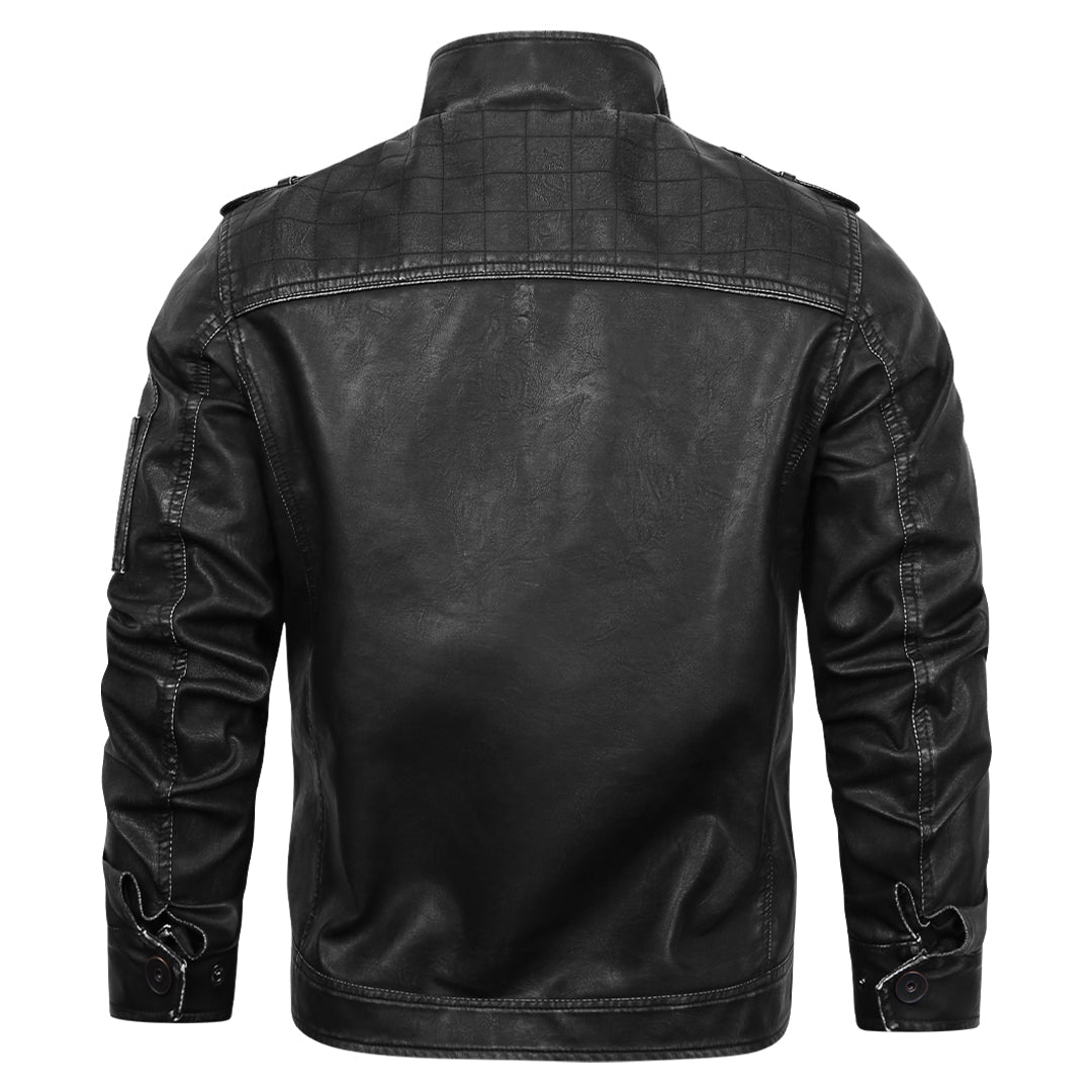 Léonard™ | Veste en cuir moderne et robuste pour hommes