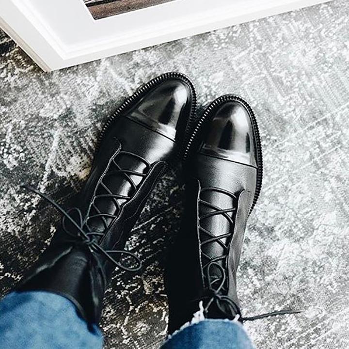 La Maison Élise® | Élégantes et Confortables Bottes en Cuir