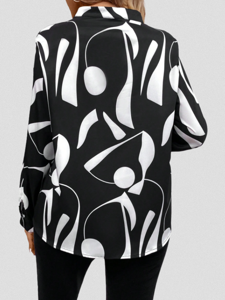 Blouse Lyra aspect satiné