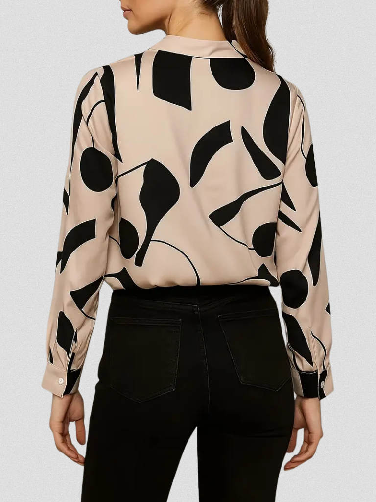 Blouse Lyra aspect satiné
