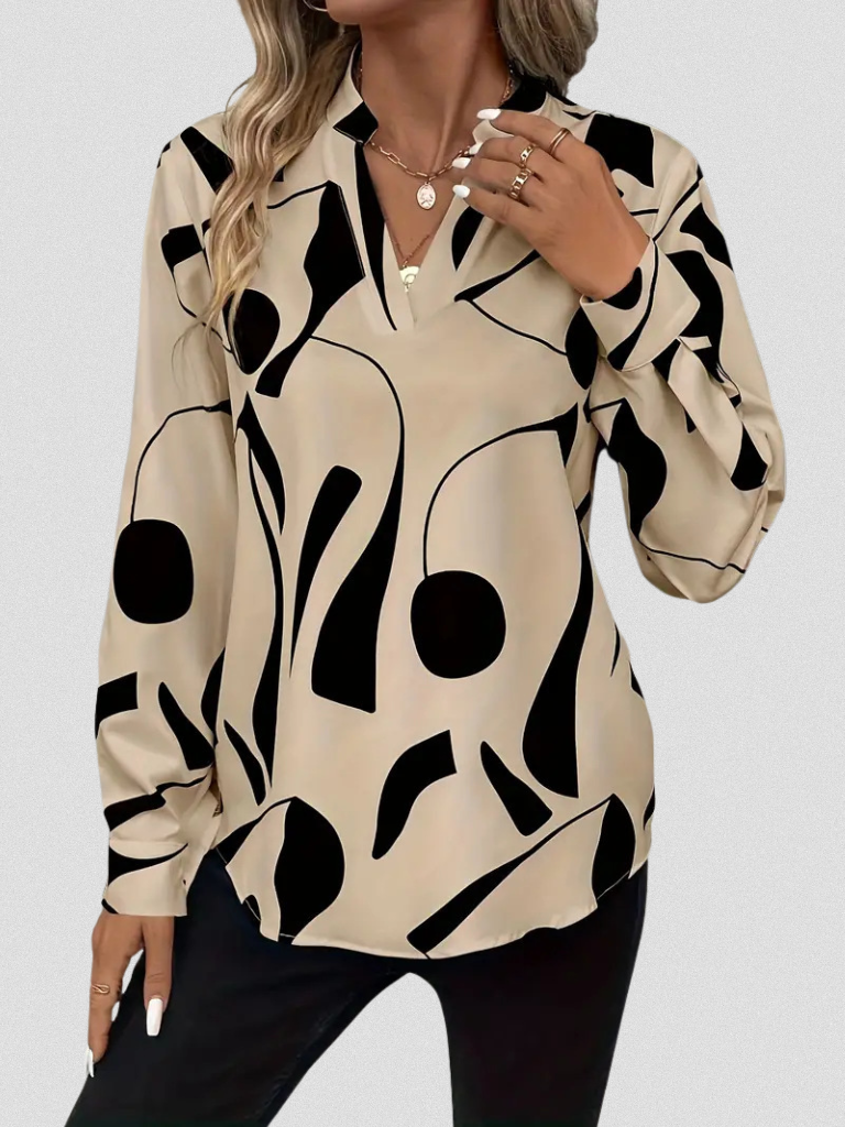 Blouse Lyra aspect satiné