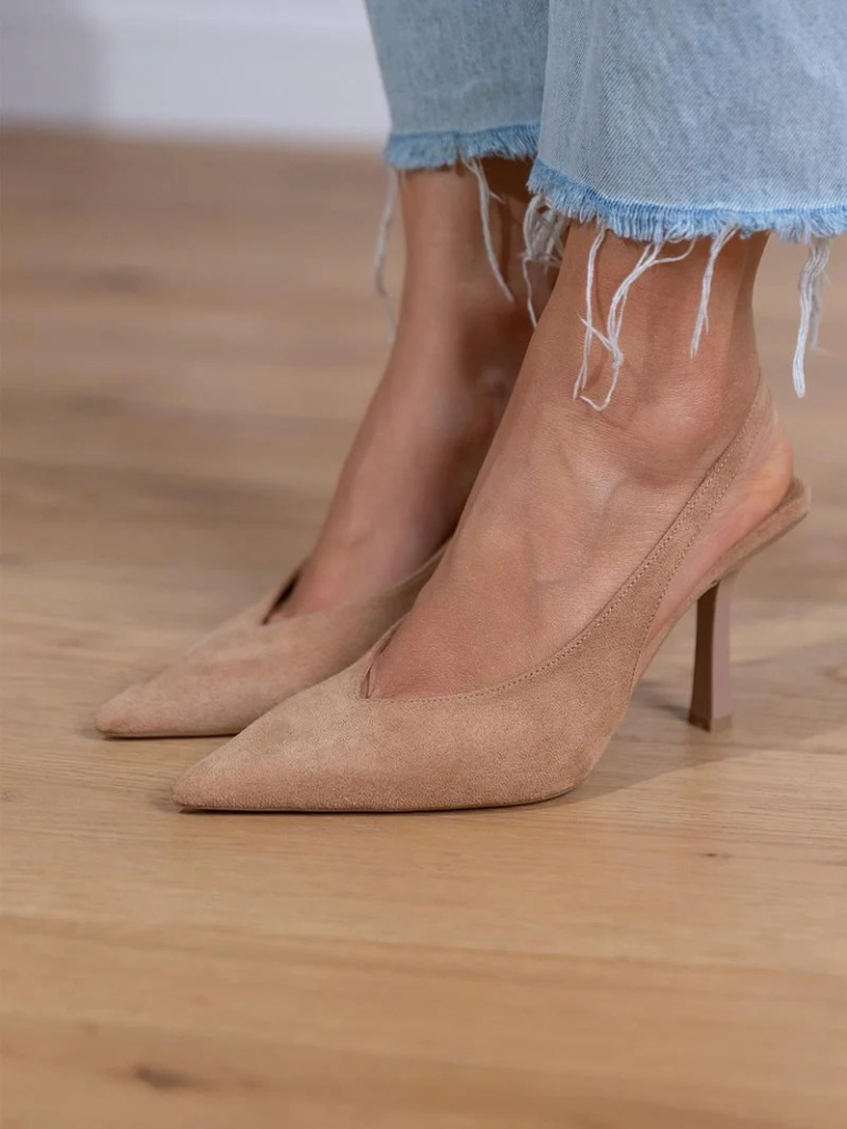 Sandalettes à Talon Slingback Isabelle