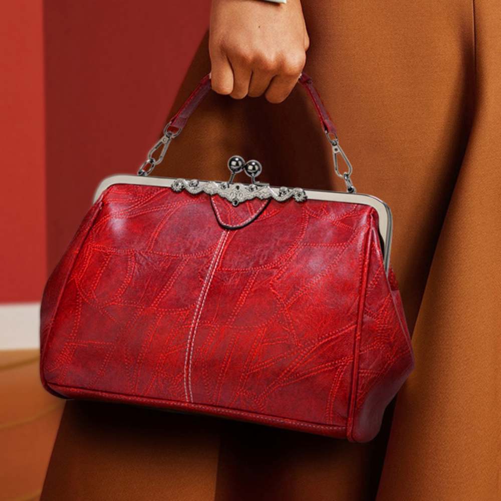 Sac à main vintage à fermeture à clip (ACHETEZ 1, OBTENEZ 1 GRATUIT)