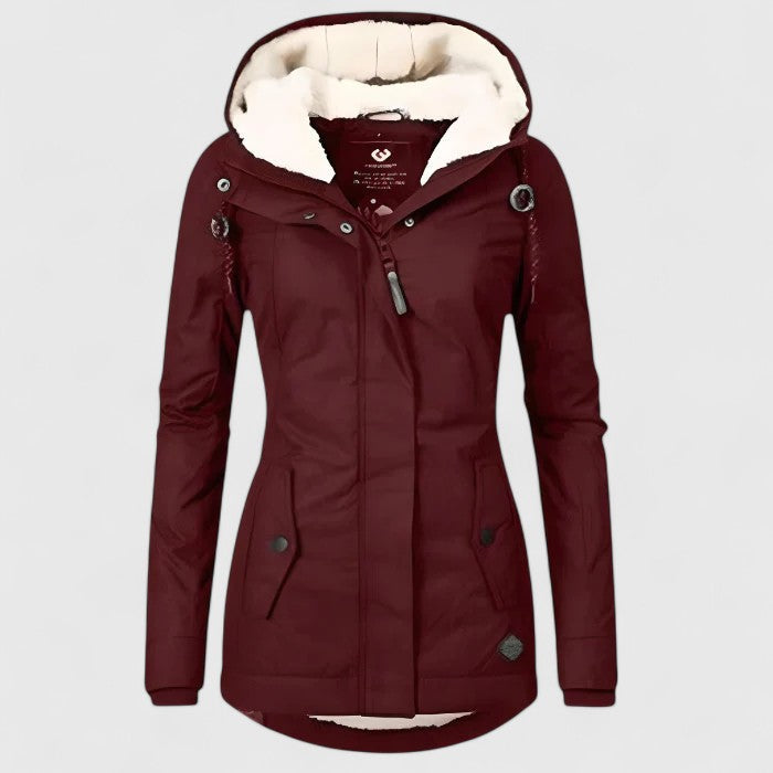 Serafina™ - Veste d'hiver imperméable avec capuche