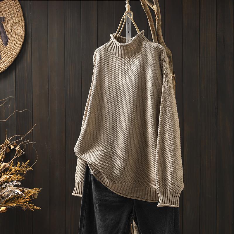 Pull Tricoté Élégant
