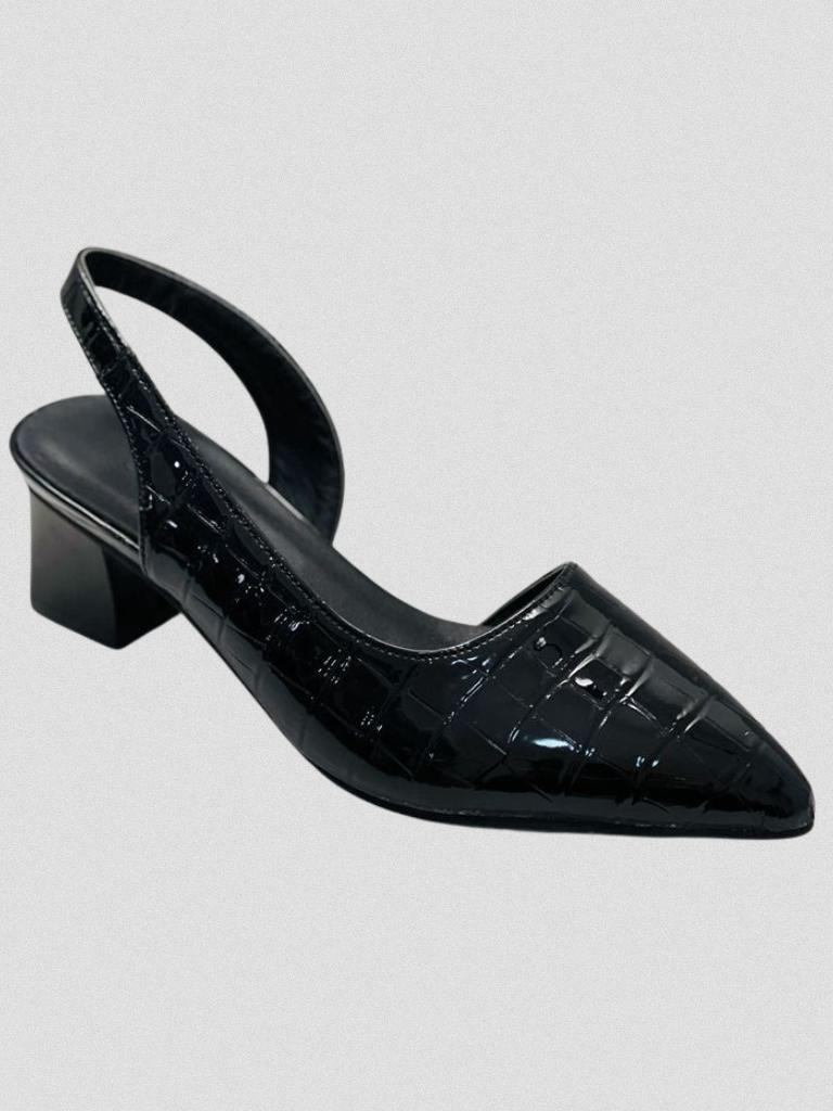 MAE TALONS SLINGBACK CROC-PRINT