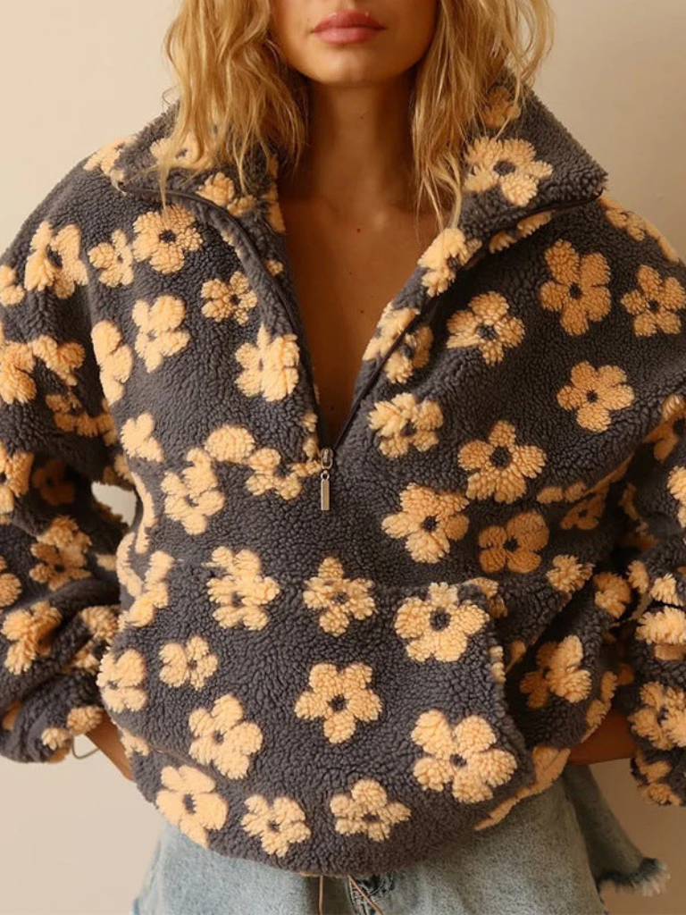 Roxanne Fleece Sweatshirt
