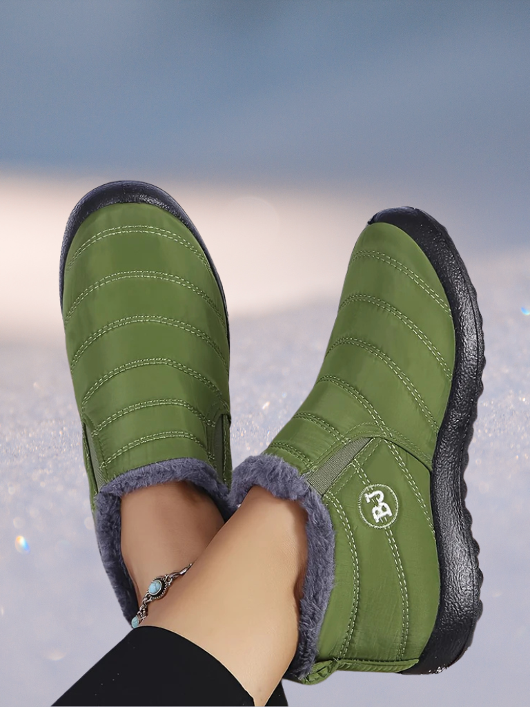 Vicky Cozy Winter Slip-On Boots