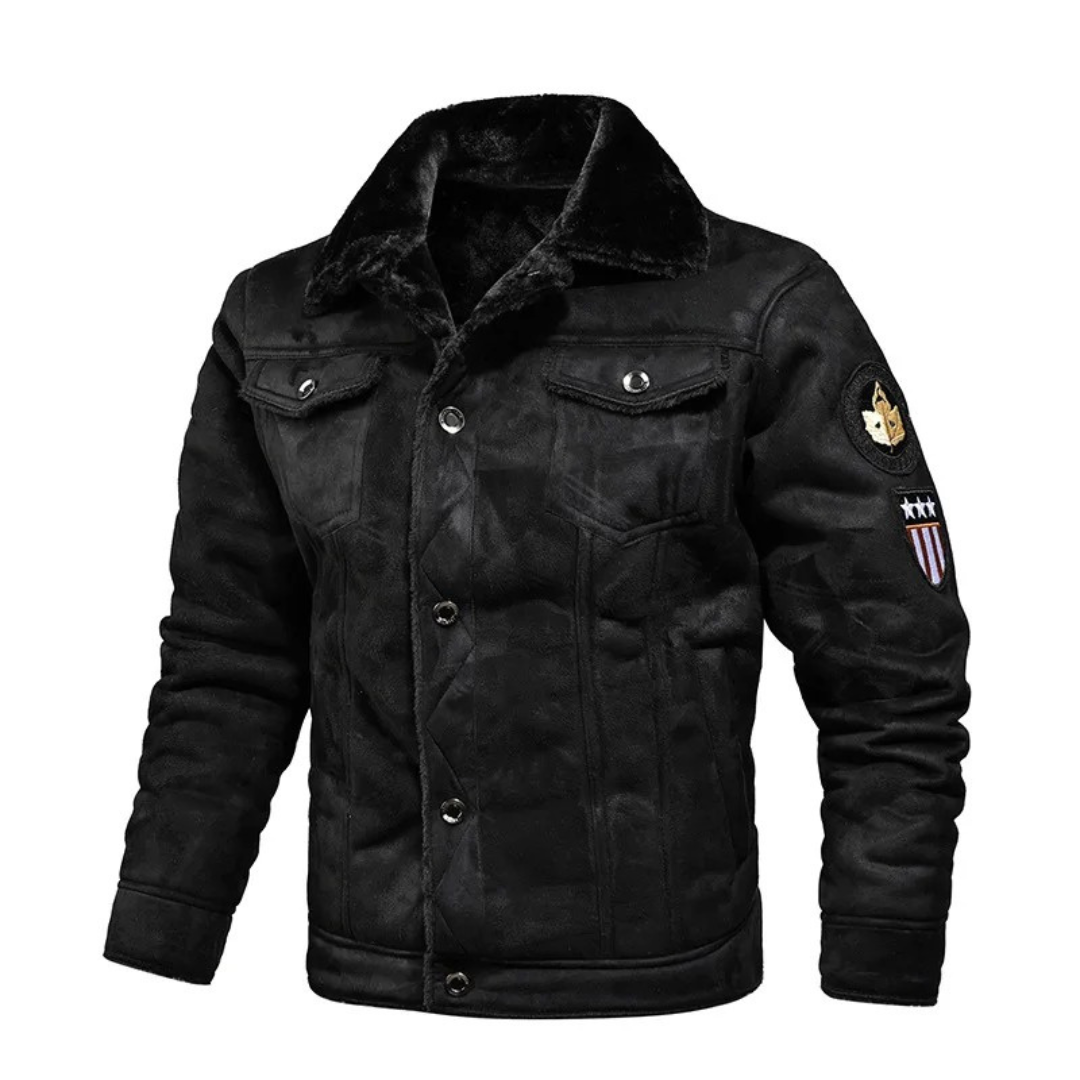 Viktor™ | Veste en cuir élégante et polyvalente pour hommes