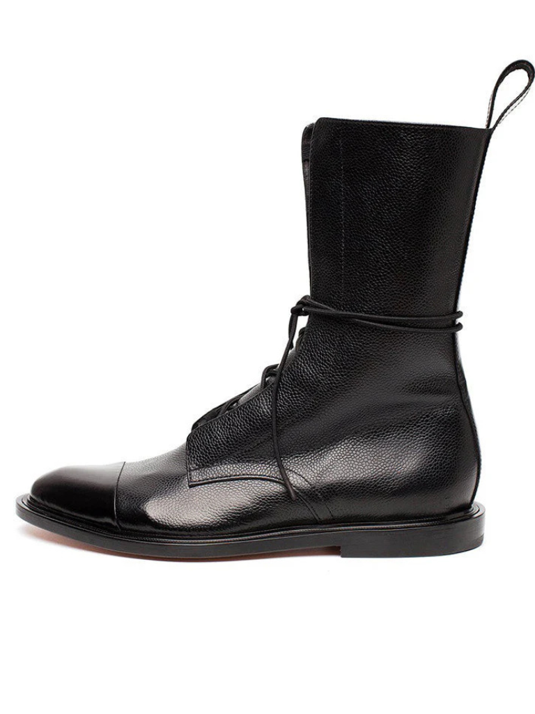 Victoria Bottines Lacées Épurées