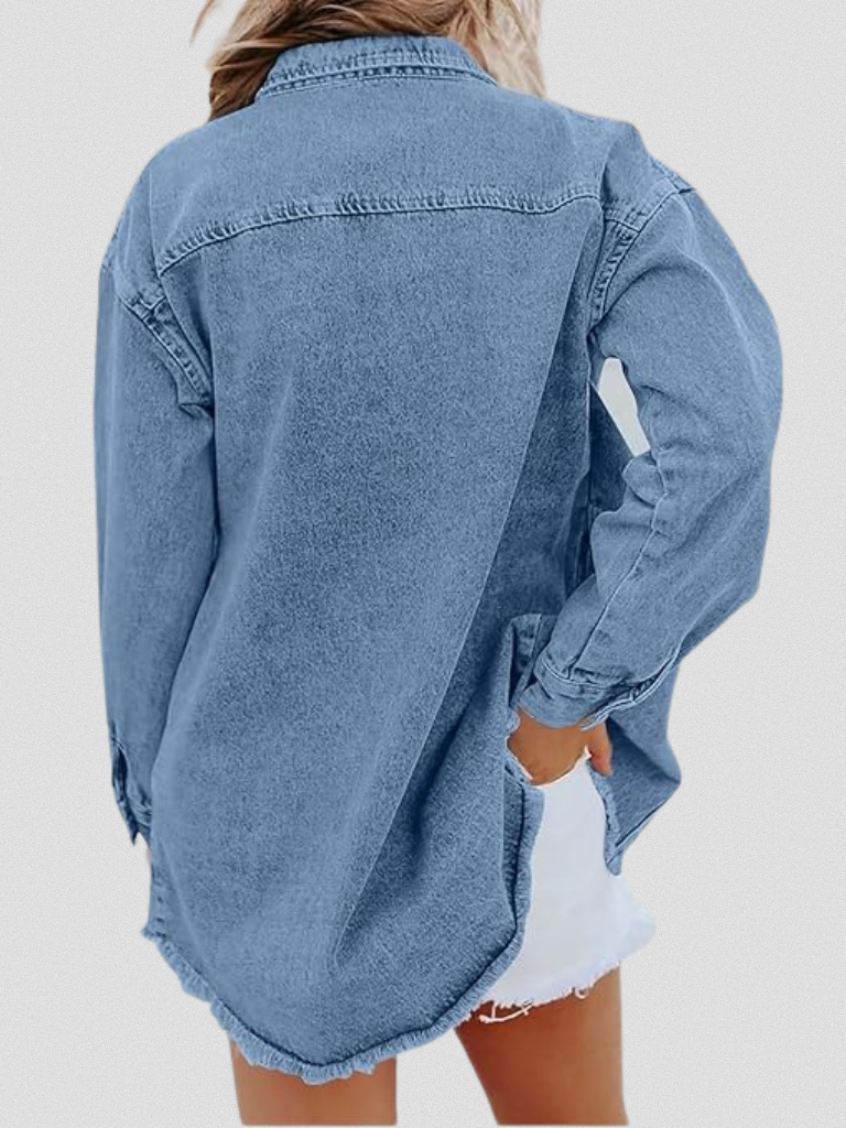 CLASSIC ANGELA DENIM SHIRT