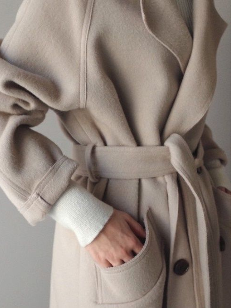 Manteau long classique Thalina