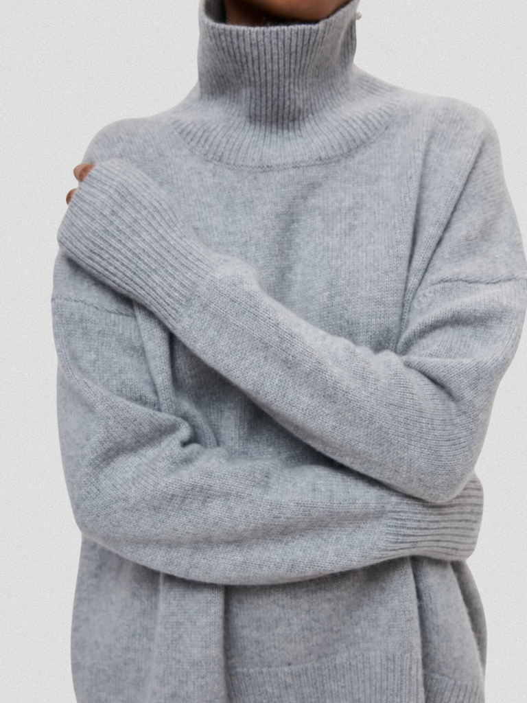 ELENA Haut Col Tricot