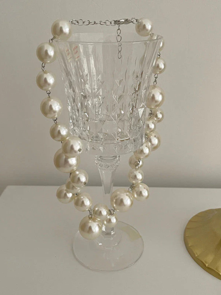 Collier Maria Bold En Perles