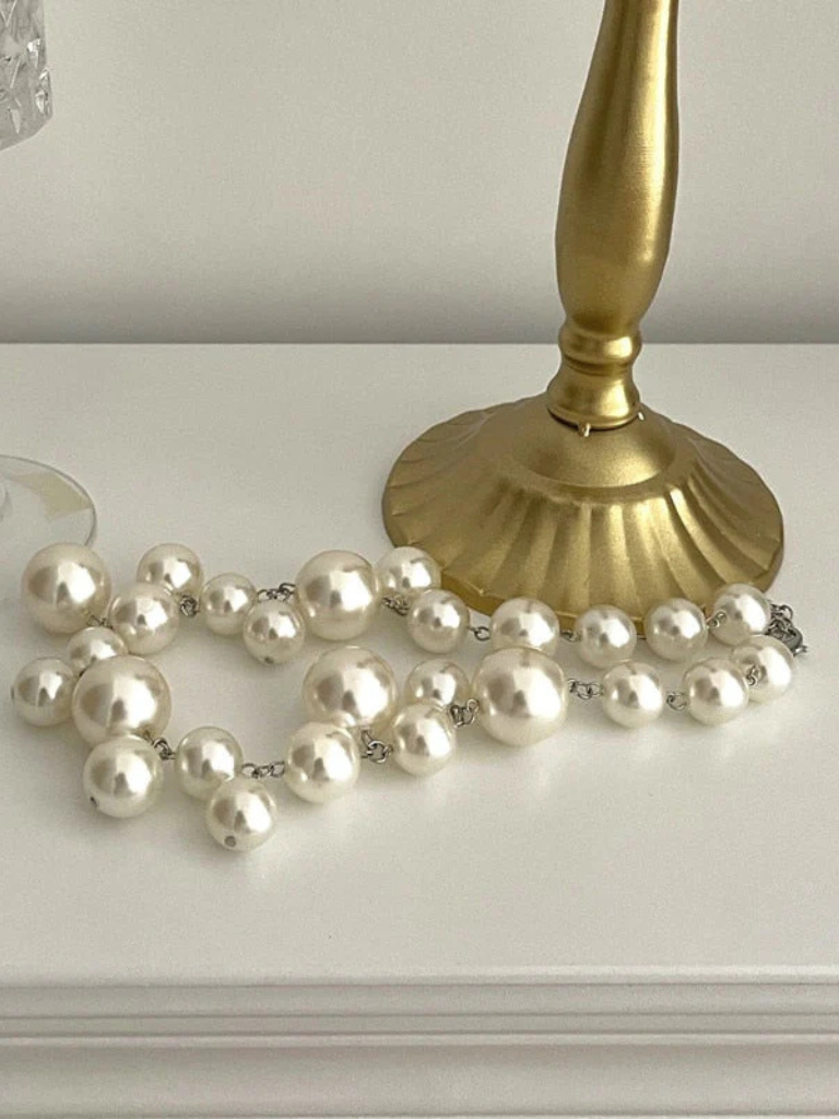 Collier Maria Bold En Perles