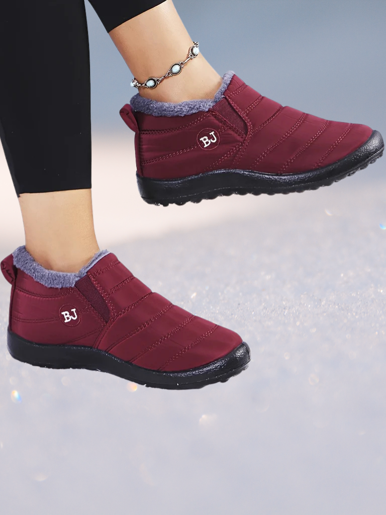 Vicky Cozy Winter Slip-On Boots