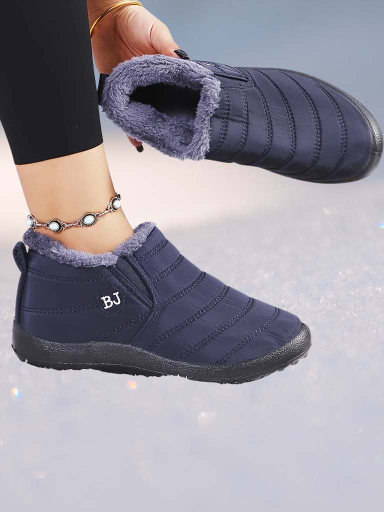 Vicky Cozy Winter Slip-On Boots