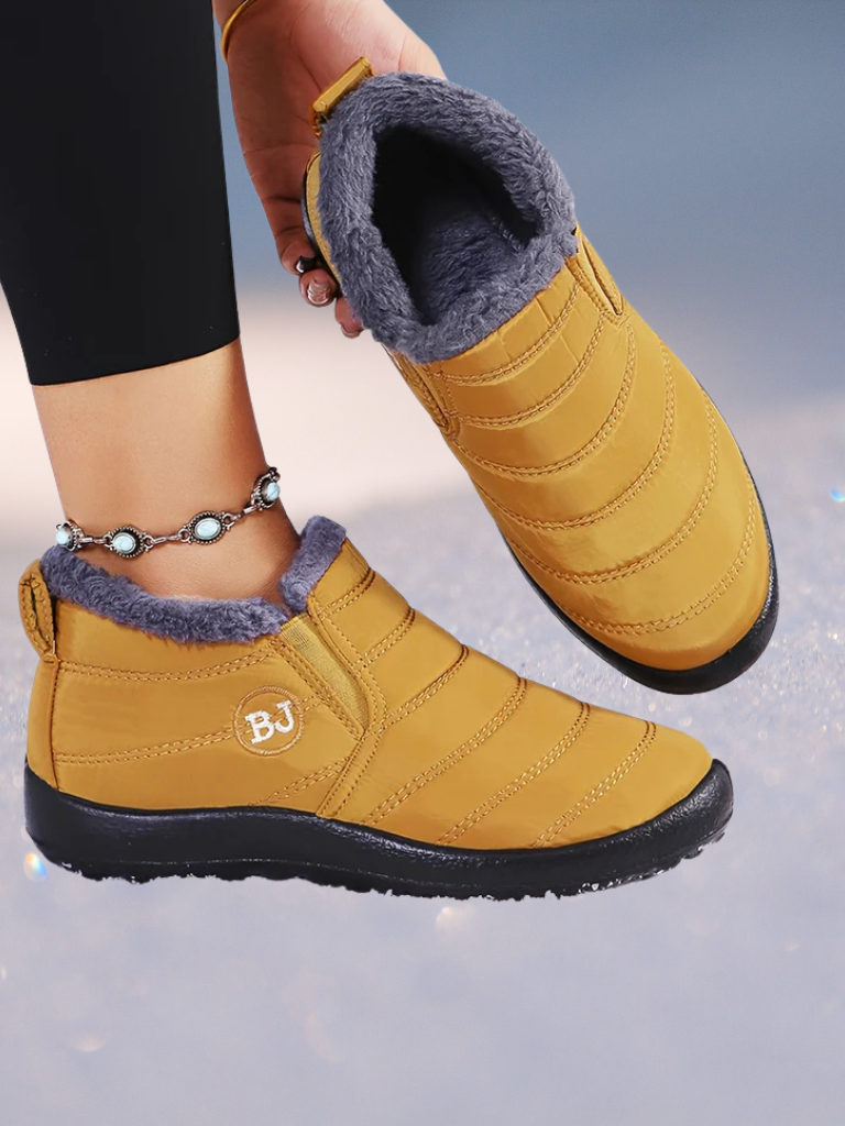 Vicky Cozy Winter Slip-On Boots