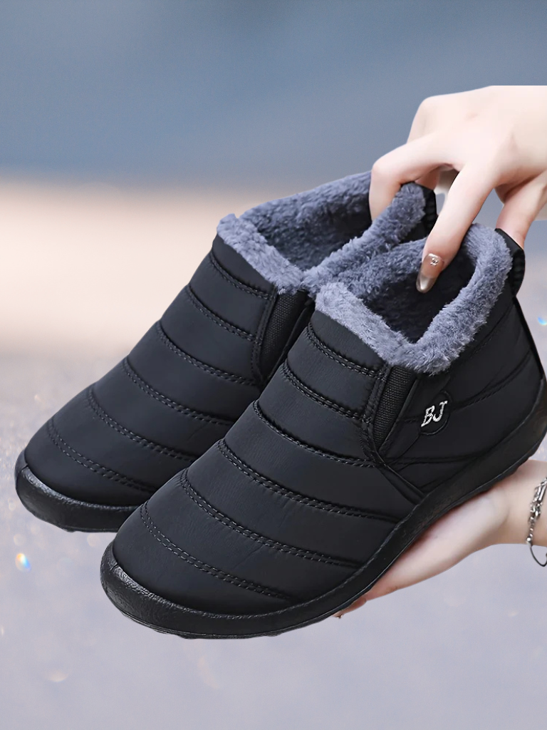 Vicky Cozy Winter Slip-On Boots