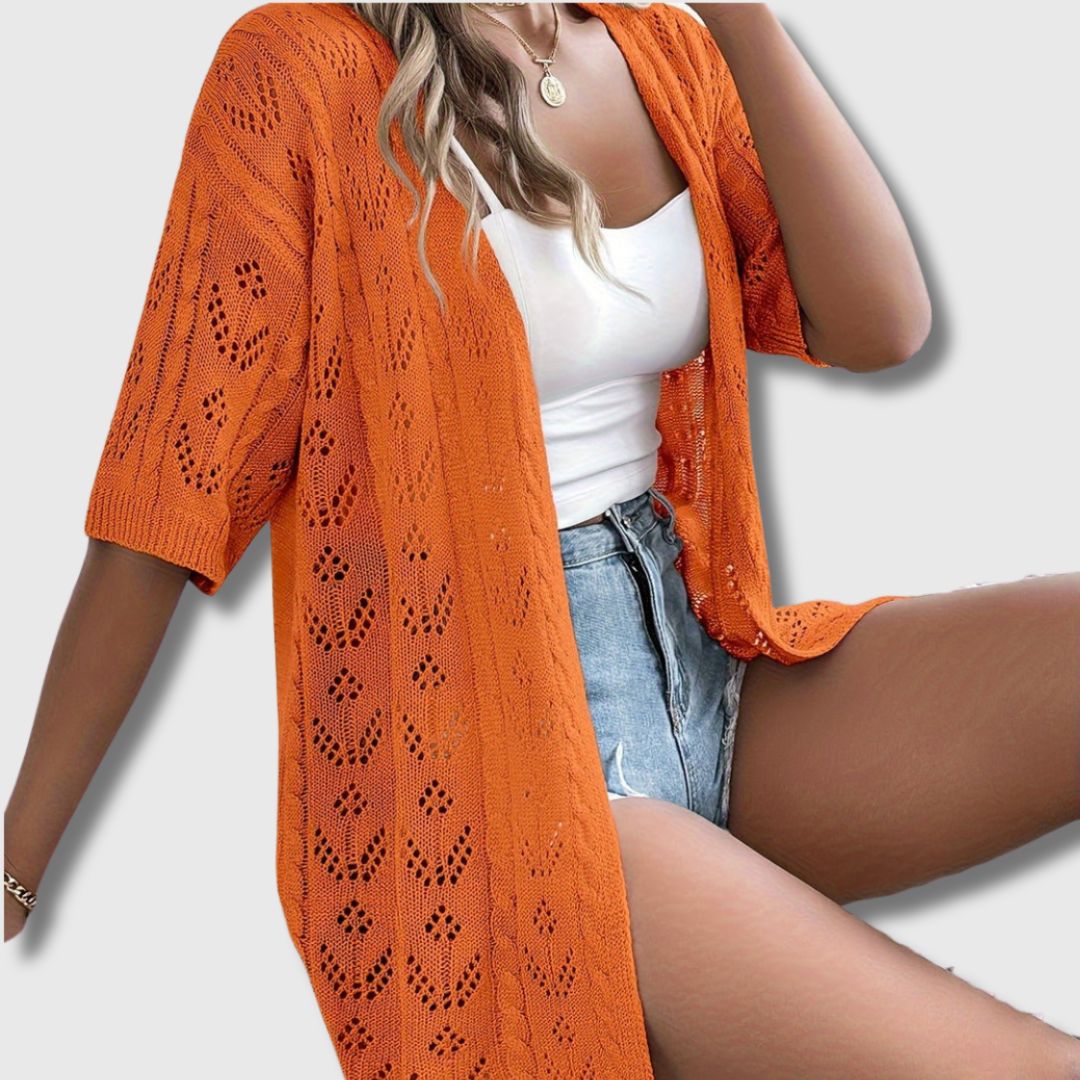 Élise | Cardigan Ajouré