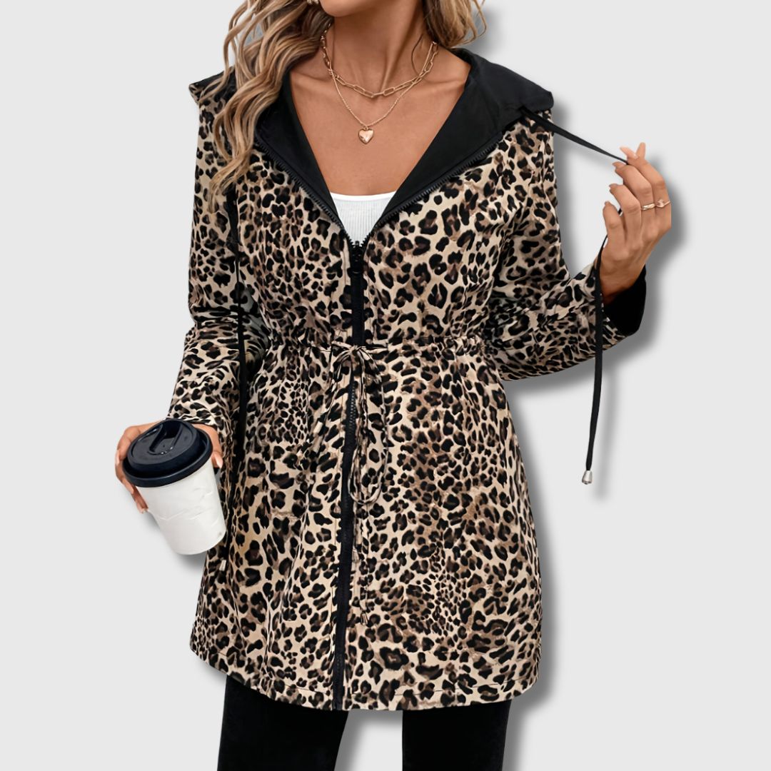 Sophie | Veste Léopard Élégante